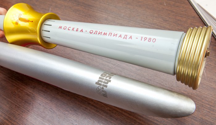 Фотосравнение олимпийских факелов 1980/2014