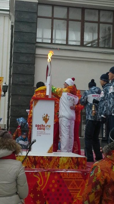 Эстафета Огня в Красноярске!