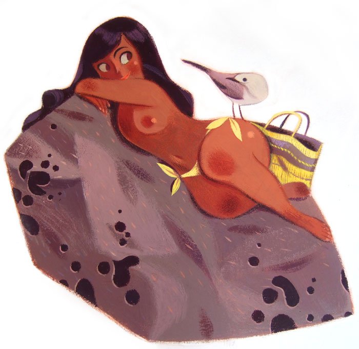 Рисует Аnnette Marnat