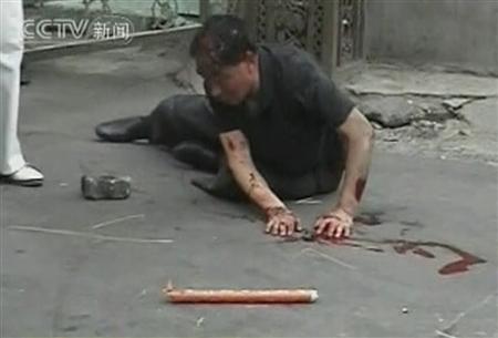 В Китае расстреляли толпу