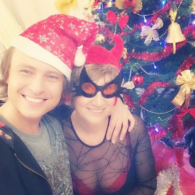 Прохор Шаляпин и его жена развлекаются