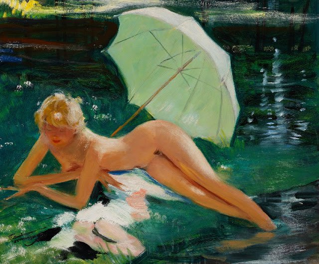 Рисует Jean-Gabriel DOMERGUE 