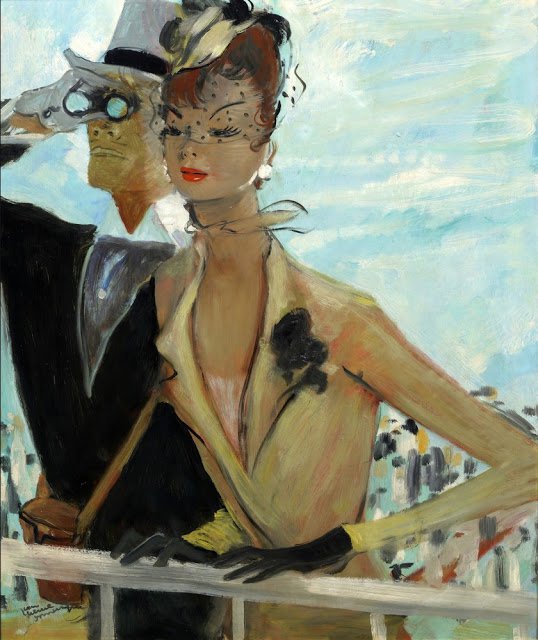 Рисует Jean-Gabriel DOMERGUE 