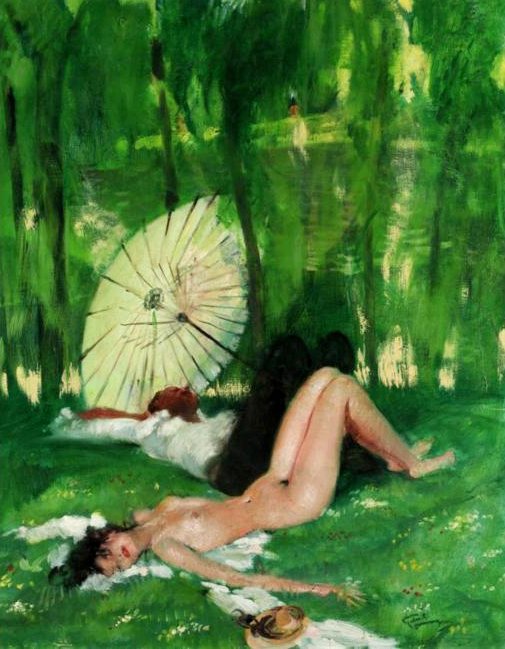Рисует Jean-Gabriel DOMERGUE 