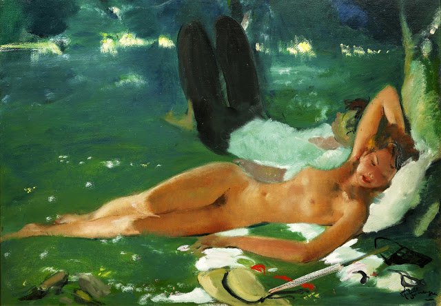Рисует Jean-Gabriel DOMERGUE 