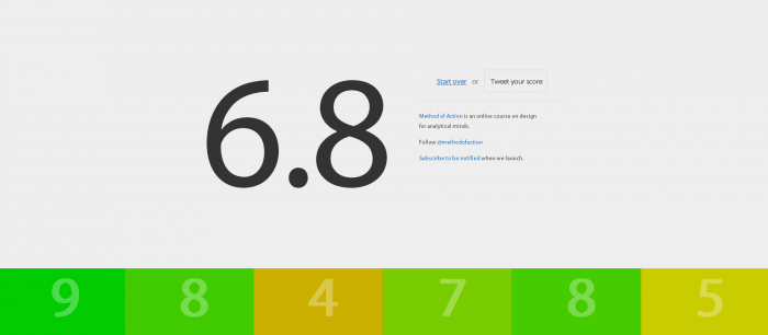 Тест на распознавание цветов