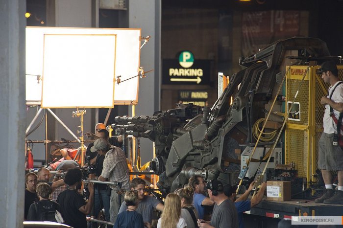 Фото и видео со съемок "Трансформеры: Эпоха истребления"