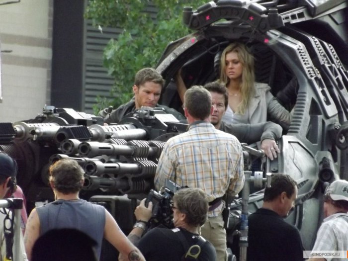Фото и видео со съемок "Трансформеры: Эпоха истребления"