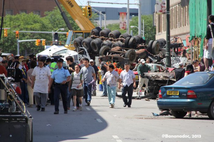 Фото и видео со съемок "Трансформеры: Эпоха истребления"