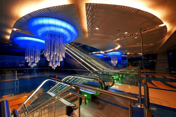 Дубайское метро — прохладная роскошь в пустыне