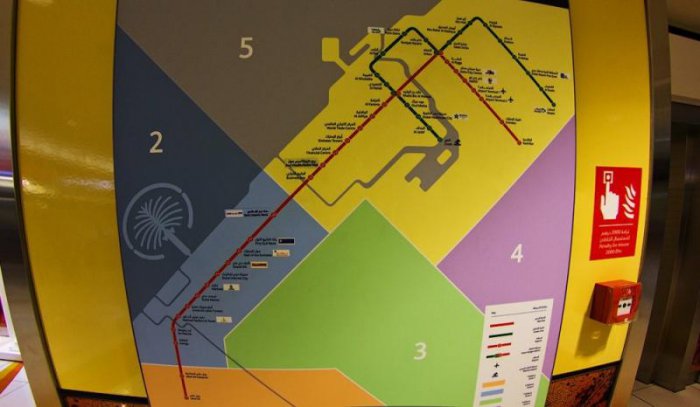 Дубайское метро — прохладная роскошь в пустыне