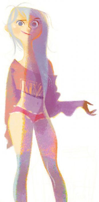 Рисует Аnnette Marnat