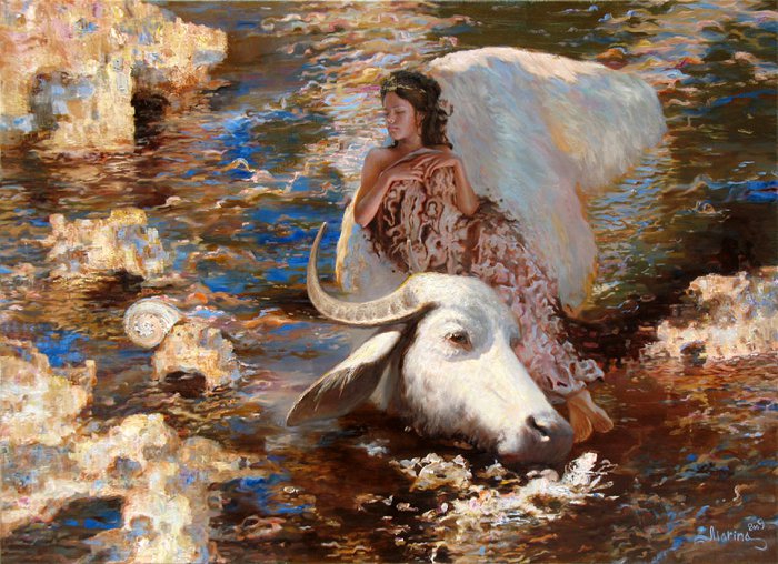 Рисует Марина Марина