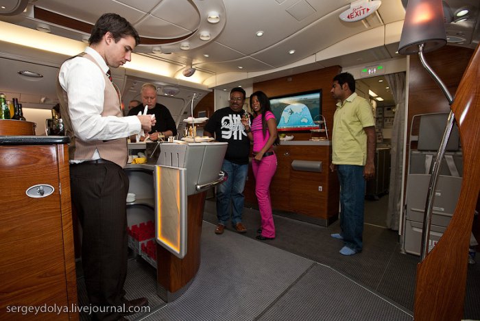 Фантастический Airbus А380 Emirates