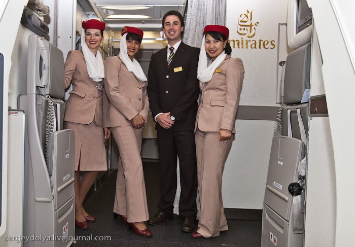 Фантастический Airbus А380 Emirates