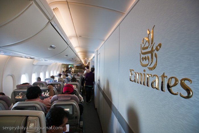 Фантастический Airbus А380 Emirates