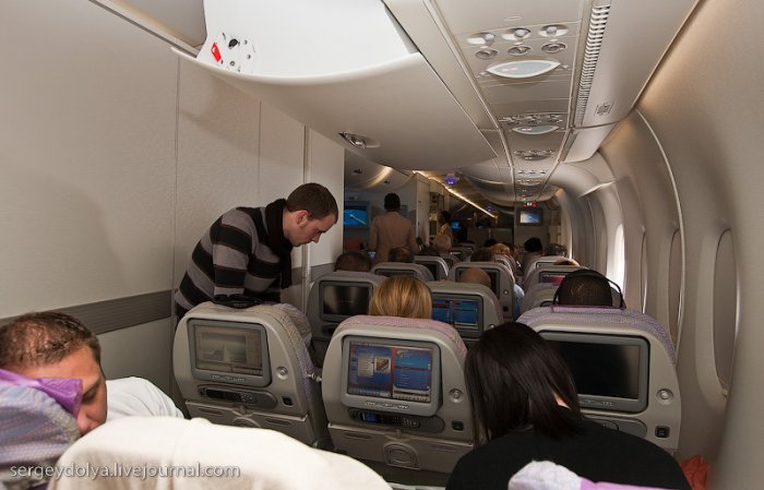 Фантастический Airbus А380 Emirates