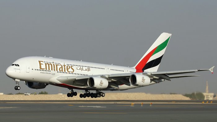 Фантастический Airbus А380 Emirates