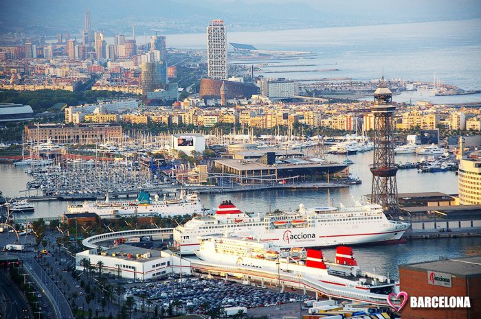 Барселона - самый красивый город на побережье