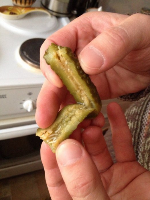 Сюрпризы в огурцах