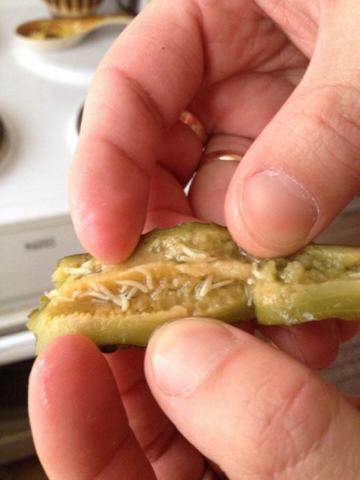 Сюрпризы в огурцах