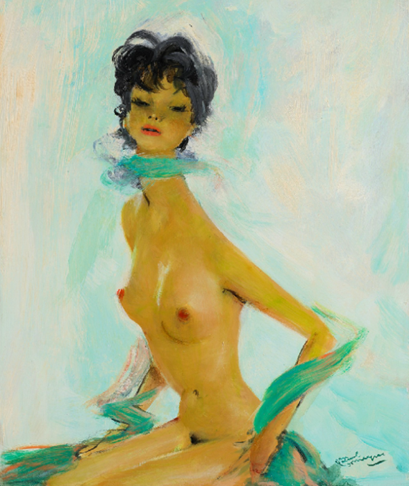Рисует Jean-Gabriel DOMERGUE 