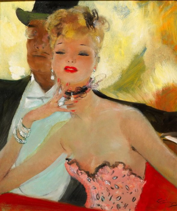 Рисует Jean-Gabriel DOMERGUE 