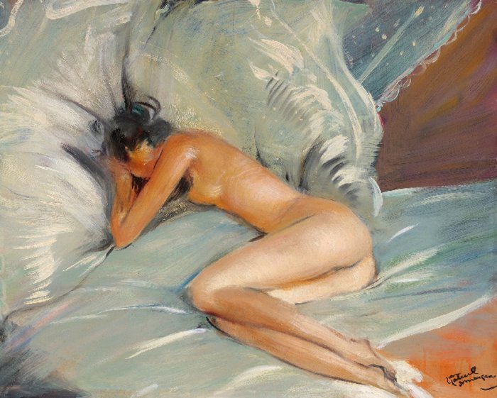 Рисует Jean-Gabriel DOMERGUE 