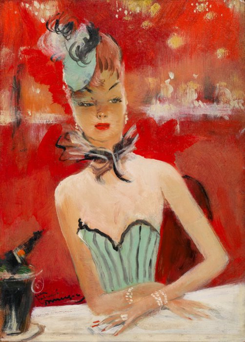 Рисует Jean-Gabriel DOMERGUE 