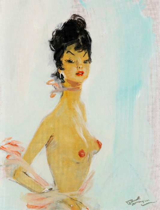 Рисует Jean-Gabriel DOMERGUE 