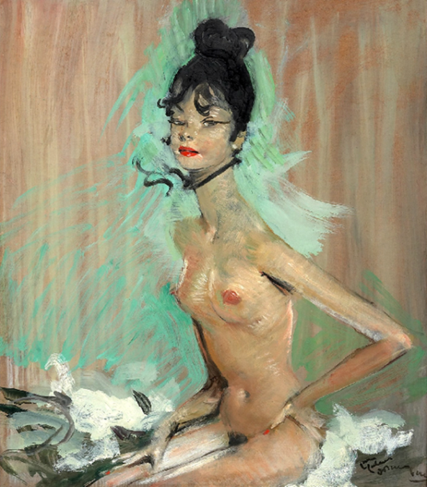 Рисует Jean-Gabriel DOMERGUE 