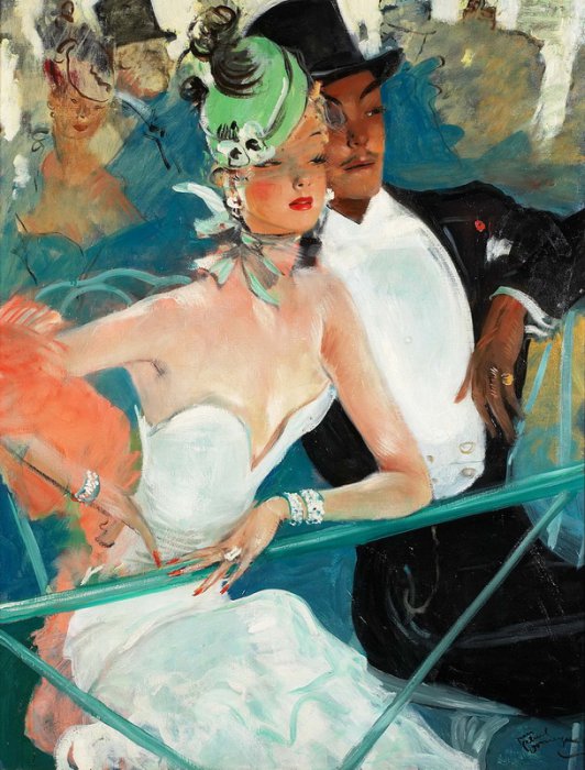 Рисует Jean-Gabriel DOMERGUE 