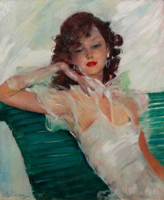 Рисует Jean-Gabriel DOMERGUE 