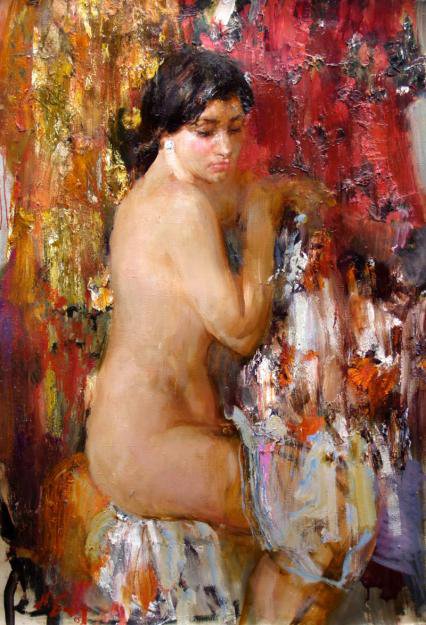 Рисует Николай Блохин