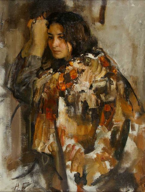 Рисует Николай Блохин