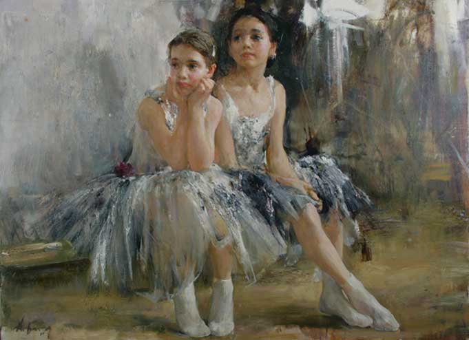 Рисует Николай Блохин