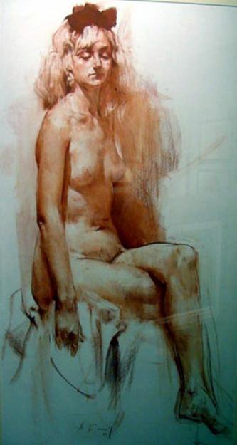 Рисует Николай Блохин