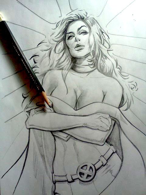 Рисует Cris De Lara