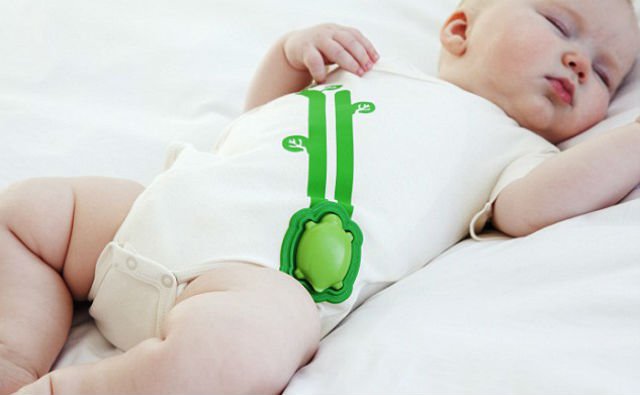 Новые ползунки со встроенным компьютером проинформируют о состоянии младенца