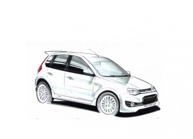 Новая Lada Kalina Sport предстала на фото