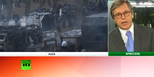 Сербский журналист - круто "отбрил"