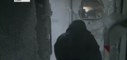 Пассажирский поезд Нью-Йорк – Вашингтон замёрз на ходу