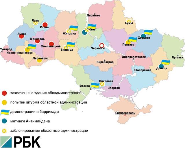 Крым выходит из состава Украины