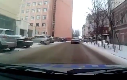 Погоня за Audi A8 в Твери