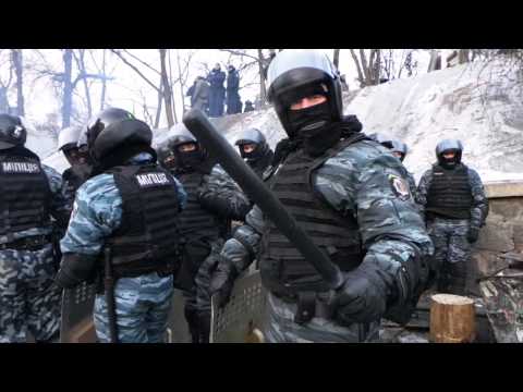 Репортаж о "Беркуте" изнутри