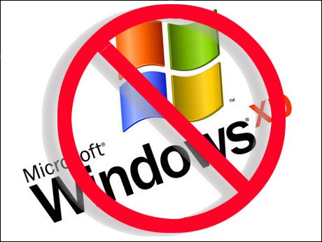 Поддержка Windows XP прекратится 8 апреля 2014