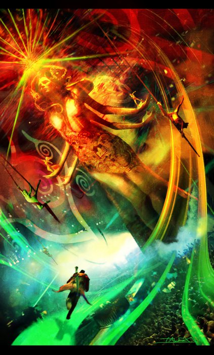 Рисует Alessandro Taini