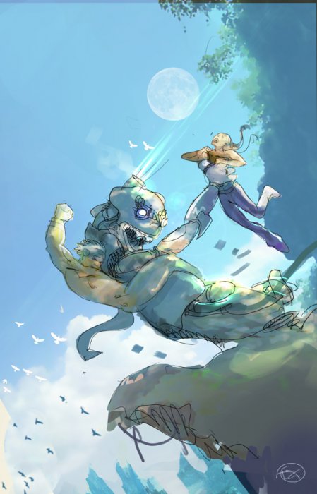 Рисует Alessandro Taini