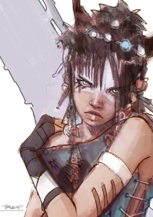 Рисует Alessandro Taini