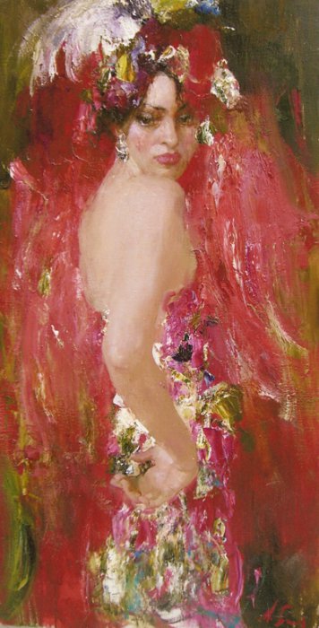 Рисует Николай Блохин